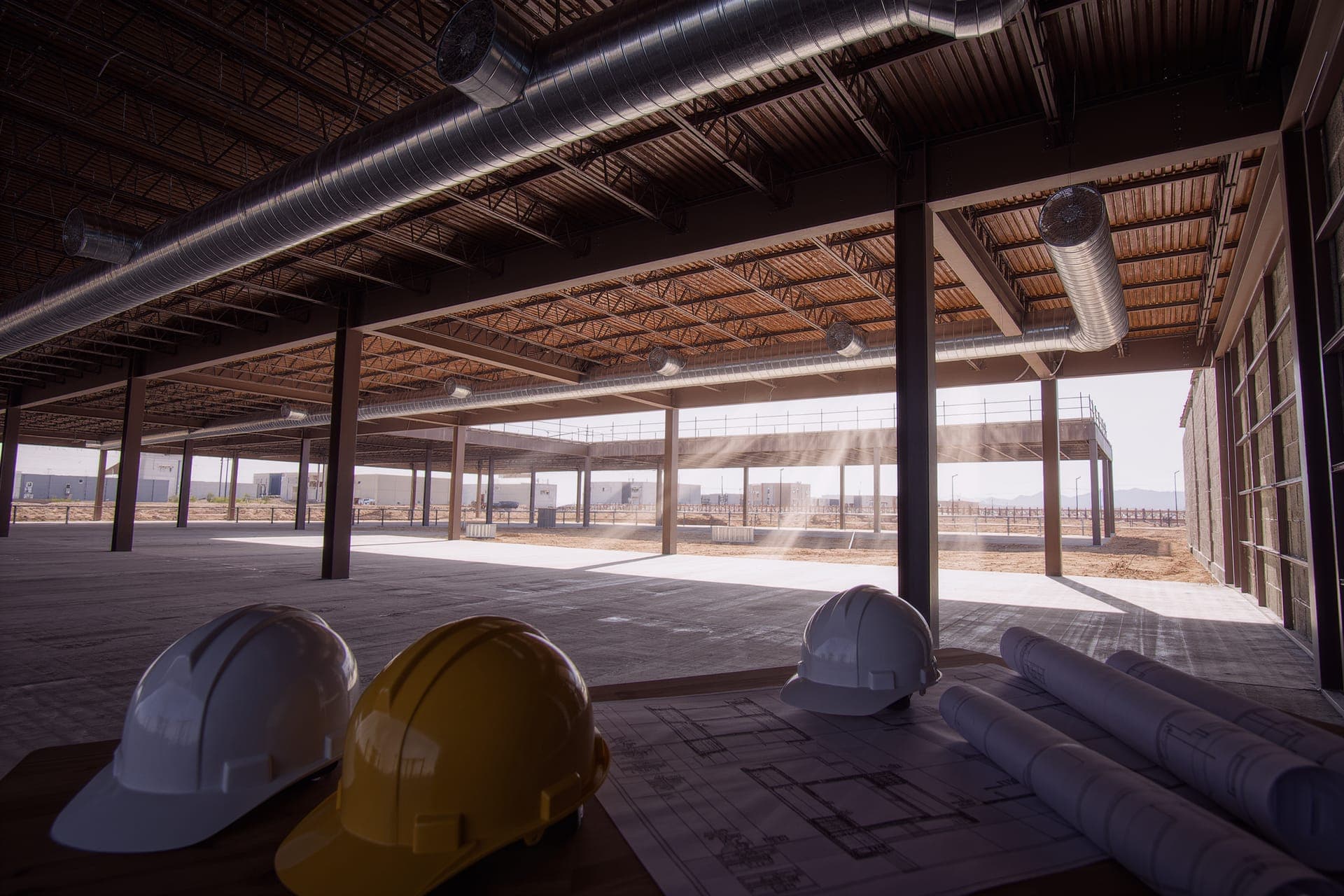 New construction HVAC installation